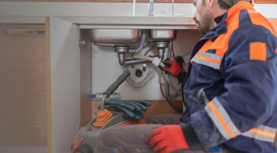 Camera Pipe Inspection Under Slab in Bannister, MI